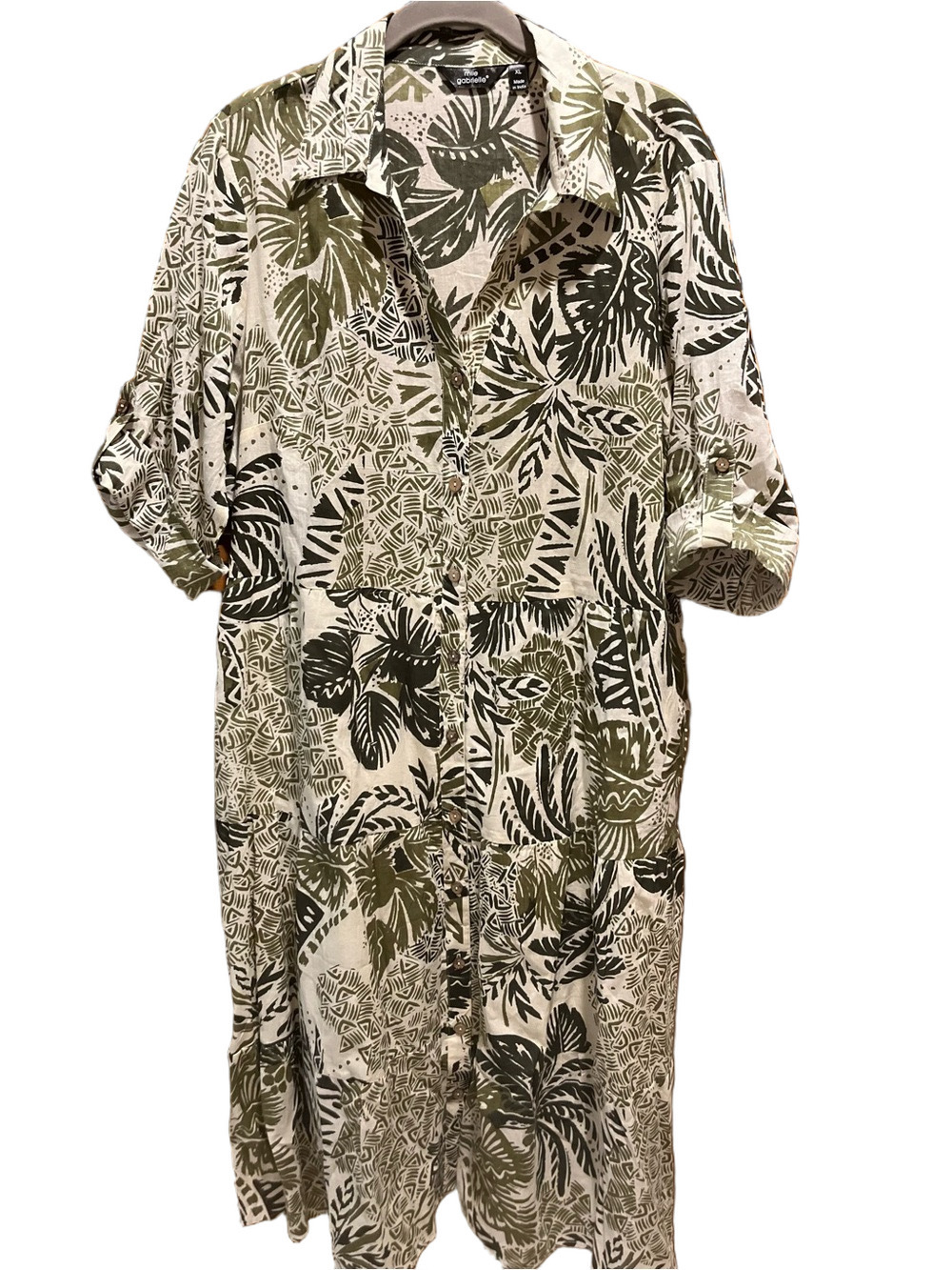 262. WOMENS MLLE GABRIELLE XL DETAIL DRESS